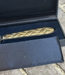 Tiffany & Co. Wedding Cake Knife or braided bread, Knife With Box