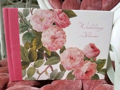 Vintage Shabby Chic Roses Wedding Album And Journal