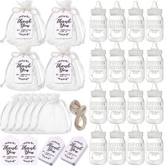 24 Set Baby Bottle Opener Zinc Alloy Cute Baby Bottle Shaped Bottle Opener Baby