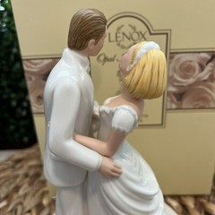 Lenox Opal Innocence | Bride and Groom | Cake Topper | New in Box | Wedding