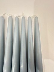 10″ T Blue Premium Taper Candles 6 Wedding Centerpiece Decorations Candlesticks