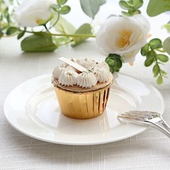 48 Metallic Gold Foil Cupcake Liners Wedding Party Events Decorations Supplies