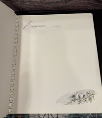 Vintage 1950’s CR Gibson Our Wedding Record Book& Photo Album New in Box Unused