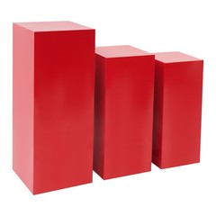 3PCS Iron Display Pedestal Stand, Display Pillars for Birthday Party Wedding NEW
