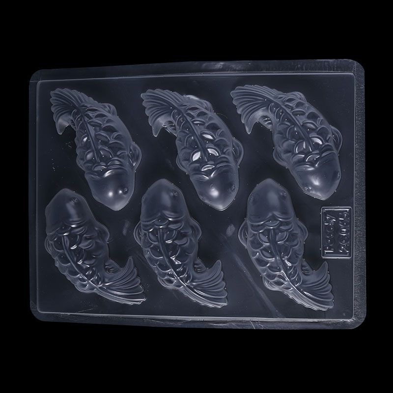 Creative Fish Pattern Rice Cakes molds With Bubble Roll Baking Essential