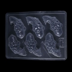 Creative Fish Pattern Rice Cakes molds With Bubble Roll Baking Essential