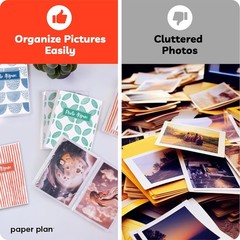 4×6 Photo Albums Set of 8 Mini Paper Plan Each Holds 36 Portrait Landscape Pictu