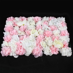 6X Artificial Flower Wall Panel Rose Hydrangea Wedding Party Venue Decor