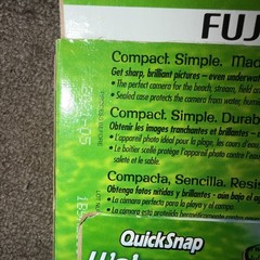(4) FujiFilm Underwater Camera Waterproof Quicksnap 27 Exposure Fujifilm SEALED