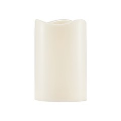 VEVOR 12 Set Wooden Wedding Lantern with LED Candles and Eucalyptus Wreath White