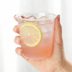 100 Round Bottom Plastic Cups 12 oz Disposable Stemless Wine Glasses