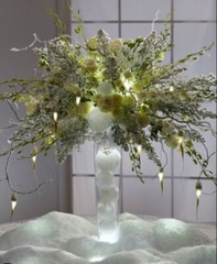 LED FloraLyte Acolyte Lights For Floral Party Event Design Wedding (Red) 10 Pack