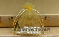 100Pcs Organza Wedding Party Favor Gift Candy Sheer Bags Jewelry Pouch