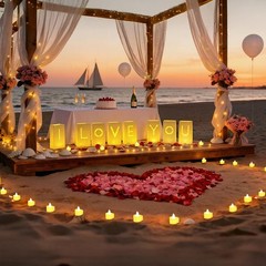 Valentines Day Decorations, Special Night Romantic Decorations – I Love You L…