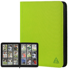 Arkeiliy 9 Pocket Card Binder – 540 Capacity Zip Closure Premium