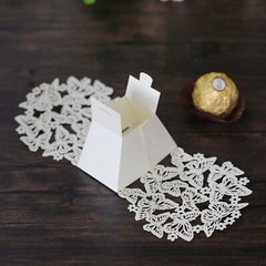 10/20/50 Wedding Favour Boxes Favor Candy Bags Kraft Luxury Sweet Gift Box Party