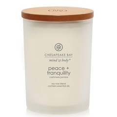 Chesapeake Bay Candle Scented Candle Cashmere Jasmine Medium Jar Home Dcor