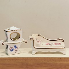 Vintage Table Decor For Tea Party -Vase, Sugar & Creamer, Bells, Pewter Rabbit +