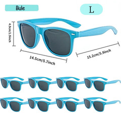 8-64Pcs Colorful Party Glasses Wedding Sunglass Bulk for Guests Bachelorette Par