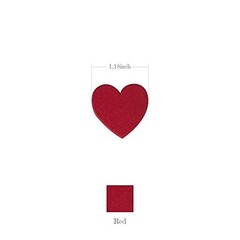 Hot Red Heart Confetti Wedding Birthday Party Favors Love Theme Table Scatter