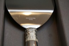 Vera Wang & Wedgwood Cake Knife and Sever Set *Stainless Steel * Infinite Love