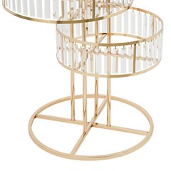 Freestanding Crystal Flower Stand Arrangement Stand Wedding Decoration Pillar