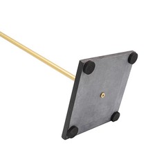 2Pcs 0-63″ Adjustable Gold Steel/Marble Floor Easel Stand For Decorative Display