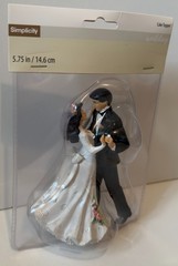 Wilton Wedding Cake Topper Bride and Groom First Dance Figurine New NIP 5.75″