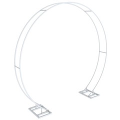 Ultra Large Round Metal Backdrop Stand Wedding Archway Garden Arch Steel Frame