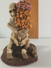 Love Never Dies Summit Collection Skulls Wedding Cake Topper ’97 WUI