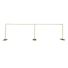 Rectangular Golden Backdrop Stand Wedding Birthday Party Metal Frame Decoration