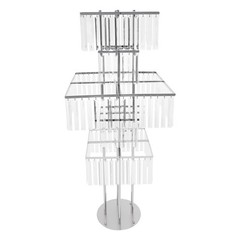 5-Tier Flower Stand for Wedding Party Events, Flower Vase Stand for Centerpieces
