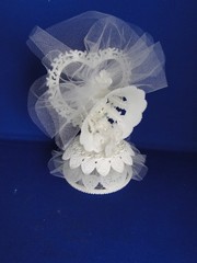 New Vintage Wilton Petite «LaBelle Petite» wedding Cake Top, 106-249