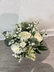 Wedding Bouquet And Boutonnière