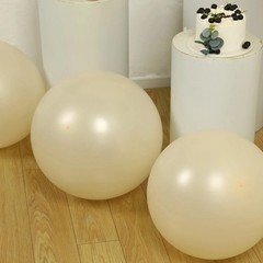 10 CREAM 18″ Biodegradable Latex Matte Pastel Balloons Party Wedding Decorations