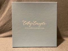 Cathy’s Concepts 3 Piece Wedding Bridal Set Guest Book Pen Holder & Ring Pillow