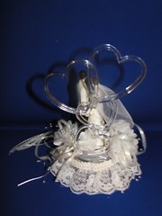 New Wilton «Expression of Love» Wedding CakeTop, white coat, black pants 101-932