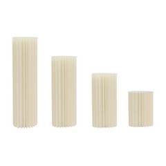 4PCS Cylinder Pedestal Flower Stands Wedding Cake Flowers Display Stand