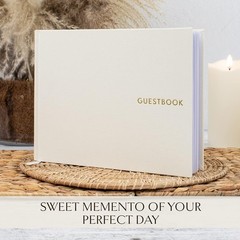 Unique Bridal Shower & Wedding Guest Book – Elegant Design for Lasting Memories