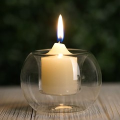 12 pcs Clear Glass Globe Votive Candle Holders for Wedding Party Centerpieces