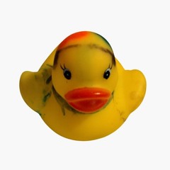 Mini Rubber Ducky Hipster Couple Pair Duckies Lot 2