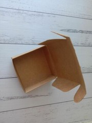 300 Kraft Paper Boxes Business Logo Print Gift Soap Jewelry chocolate Cookie Box