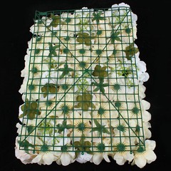12Pcs Artificial Flower Wall Panel Rose Hydrangea Wedding Party Venue Decor