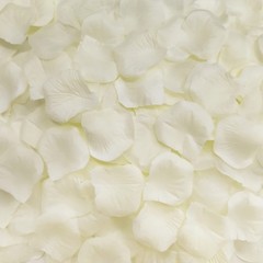 Rose Petals Decor, 5000 Pcs, Valentine Wedding Anniversary, White