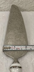NEW LENOX WEDDING PROMISES CAKE SERVER OPAL INNOCENCE STAINLESS STEEL BLADE￼