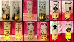 Personalized Vellum Luminaries Wedding Table Centerpieces Decorations Numbers #2