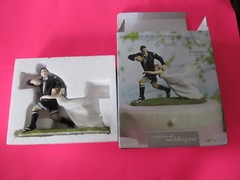 Bride tackling Groom cake topper IN BOX Simply Better Weddingstar