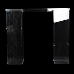 46″ x 12″ CLEAR Plexiglass Connector Plate for Rectangular Pedestal STANDS Party