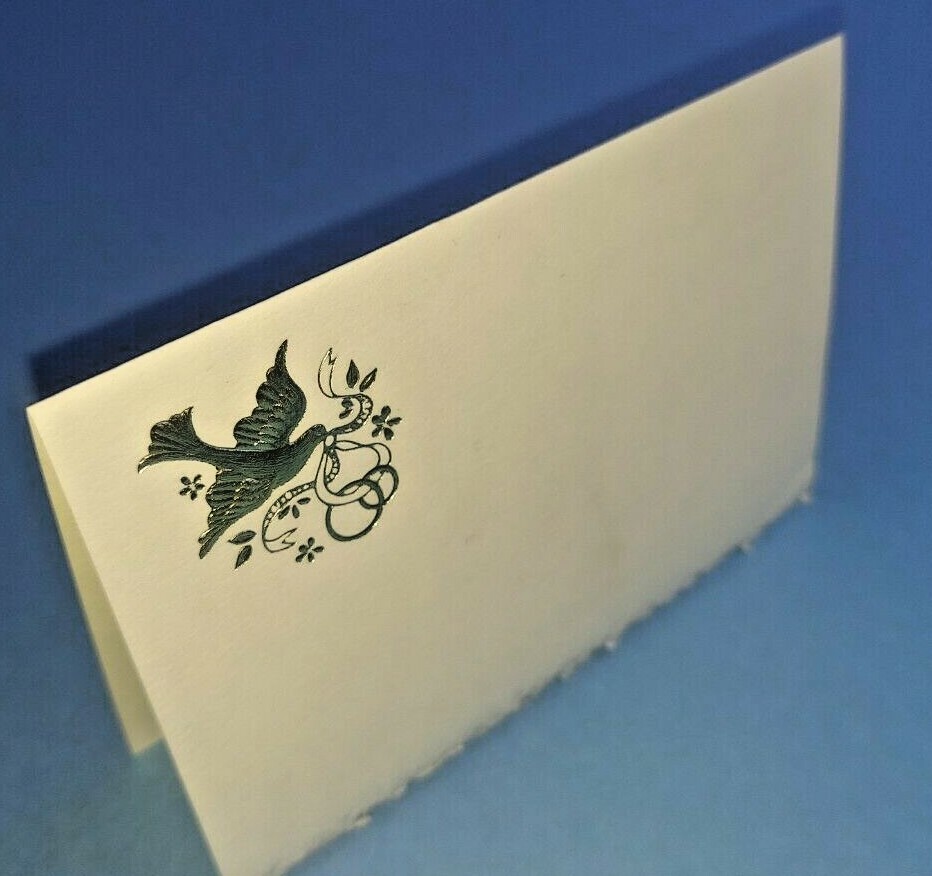 VINTAGE card Count 4.9″ x 7″open – 4.9″x 3.5 folded ivory – 50 SHEETS/ PACK
