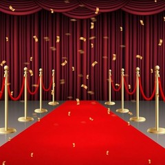 450GSM Extra Thick Red Carpet Runner for Party & Events, 4ft x 30ft Heavy Duty